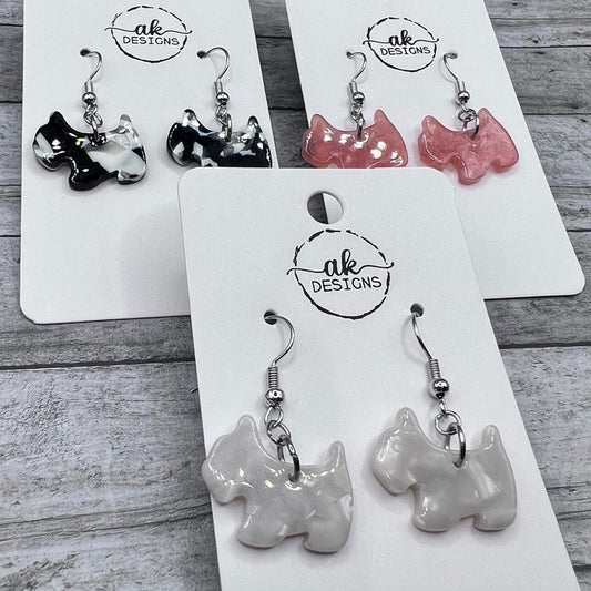 Acrylic Dog Earrings - Clearance